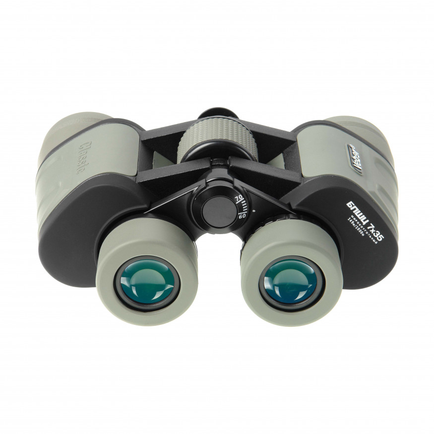 Бинокль Veber Classic БПШЦ 7x35 VRWA широкоугольный, серый