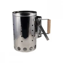 Стартер для быстрого розжига угля 7 л, нержавеющая сталь, СЛЕДОПЫТ 