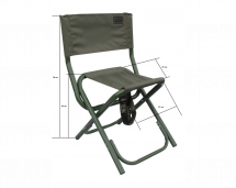 Стул складной средний со спинкой Комфорт