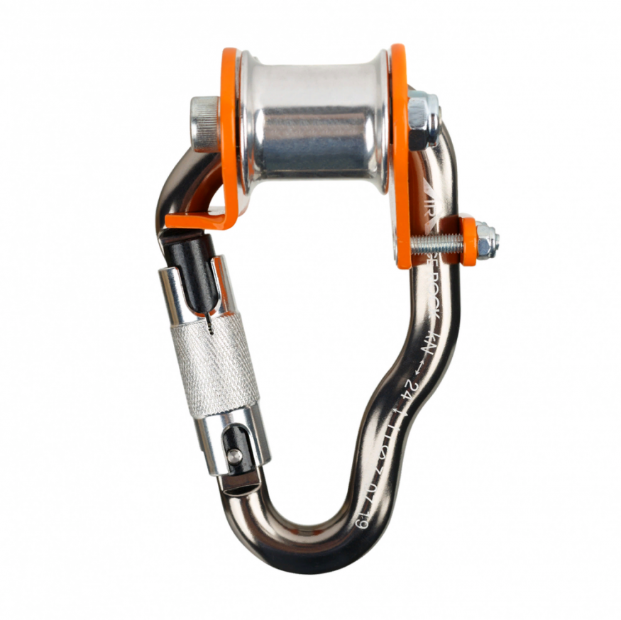 Вспомогательный ролик для переправ &amp;quot;Комфорт&amp;quot; (с карабином «Гусь» автомат )