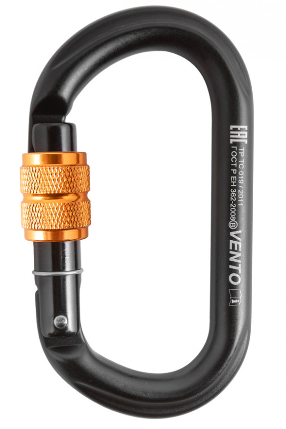 Карабин Овал с муфтой keylock, Венто