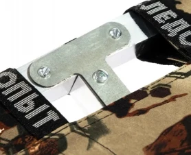 Раскладушка в туристическом чехле 1850x750x400 мм, алюминий, Следопыт